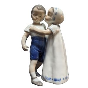 Royal Copenhagen "Love Refused" Blue and White Figurine